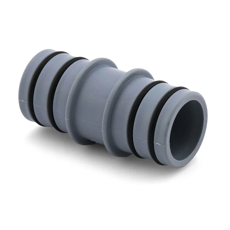1-1/2" Gray Qwik-Lok® Male x Male Adapter Fitting