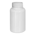 200cc White PET Packer Bottle with 38/400 White Ribbed CRC Cap with F217 Liner