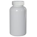625cc White PET Packer Bottle with 53/400 White Ribbed CRC Cap with F217 Liner