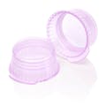16mm Translucent Lavender Snap Cap for 16mm Evacuated Tubes