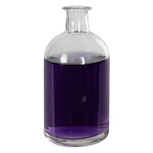 250mL Boston Round Clear Flint Glass Diffuser Bottle - Case of 30