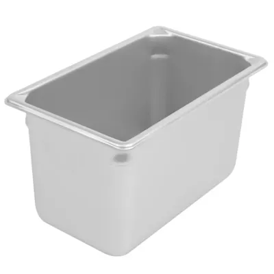 4-1/2 Qt. Super Pan V® Stainless Steel Steam Table Pan - 6-1/4" L x 10-1/4" W x 6" Hgt.