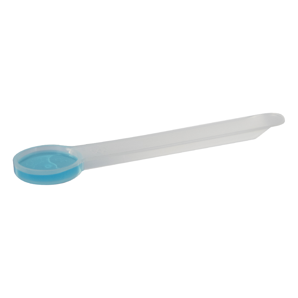 80cc Natural Polypropylene Scoop with Long Handle | U.S. Plastic Corp.