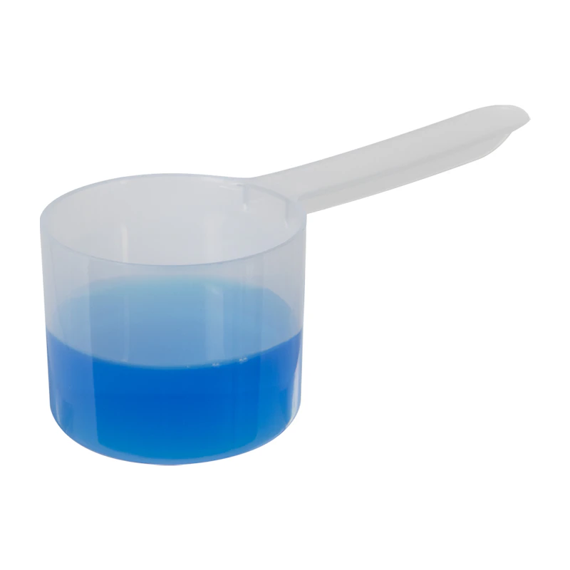 55cc Natural Polypropylene Scoop with Long Handle