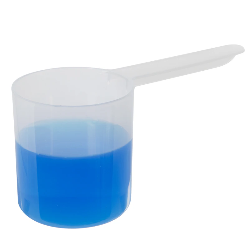 73cc Natural Polypropylene Scoop with Long Handle