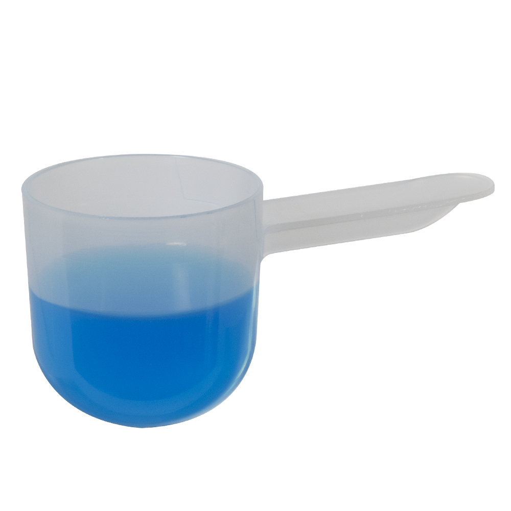 90cc Natural Polypropylene Scoop | U.S. Plastic Corp.