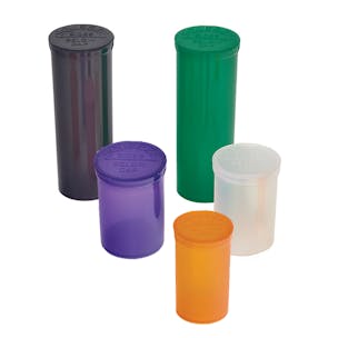 Philips RX® Transparent Pop-Top Vials with Hinged Lids