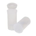 13 Dram/1.63 oz. Transparent Clear Philips RX® Pop-Top Vial with Hinged Lid