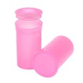 19 Dram/2.38 oz. Transparent Pink Philips RX® Pop-Top Vial with Hinged Lid