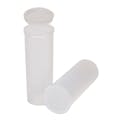 60 Dram/7.5 oz. Transparent Clear Philips RX® Pop-Top Vial with Hinged Lid