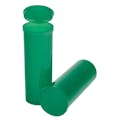 60 Dram/7.5 oz. Transparent Green Philips RX® Pop-Top Vial with Hinged Lid