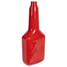 12 oz. Long Neck Red PET Cone Top Bottle with 22/400 Neck (Cap Sold Separately)