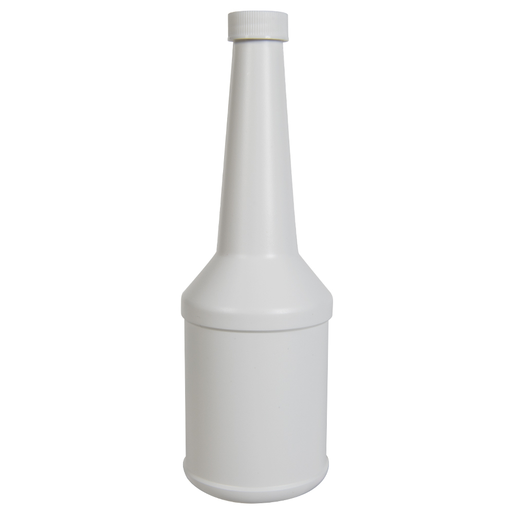 510 Central Quetschflaschen Mit Drehverschluss – 12 Stück, 227 Ml, Boston-Round-Form, LDPE, Made In USA