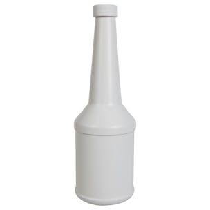 HDPE Additive Round Bottles with Plain Caps