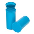 13 Dram/1.63 oz. Opaque Aqua Philips RX® Pop-Top Vial with Hinged Lid