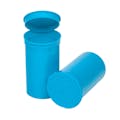 19 Dram/2.38 oz. Opaque Aqua Philips RX® Pop-Top Vial with Hinged Lid