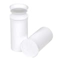19 Dram/2.38 oz. Opaque White Philips RX® Pop-Top Vial with Hinged Lid