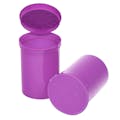 30 Dram/3.75 oz. Opaque Grape Philips RX® Pop-Top Vial with Hinged Lid