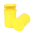 30 Dram/3.75 oz. Opaque Lemon Philips RX® Pop-Top Vial with Hinged Lid