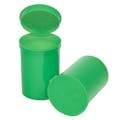 30 Dram/3.75 oz. Opaque Lime Philips RX® Pop-Top Vial with Hinged Lid