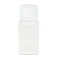 60mL Diamond® RealSeal™ Natural Polypropylene Square Wide Mouth Bottle with 25mm Cap