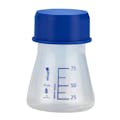 75mL VitLab® Polypropylene Erlenmeyer Flasks with Blue Screw Closures