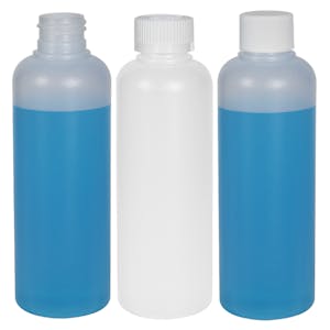HDPE Philly Round Bottles & Caps