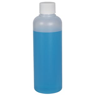 HDPE Philly Round Bottles with Plain Caps