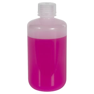 500mL Diamond® RealSeal™ Natural LDPE Round Narrow Mouth Bottle with 28mm Cap