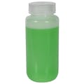500mL Diamond® RealSeal™ Natural HDPE Round Wide Mouth Bottle with 53mm Cap