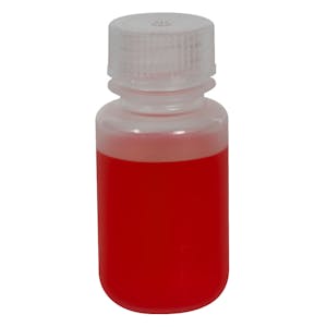 60mL Diamond® RealSeal™ Natural Polypropylene Round Wide Mouth Bottle with 28mm Cap