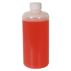 16 oz. Precisionware™ LDPE Narrow Mouth Bottle with 28mm Cap