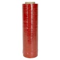 80 Gauge 18" x 1500' Red Stretch Wrap (Dispenser Sold Separately)