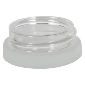 7mL Frosted Glass Round Jar with 38/400 Neck (Caps Sold Separately)