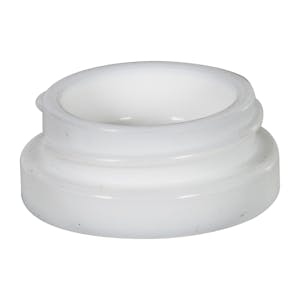 7mL White Glass Round Jar with 38/400 Neck (Caps Sold Separately)