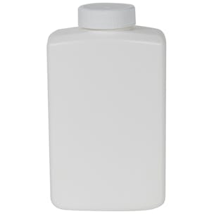 HDPE Ideal Oblong Bottle with Plain Caps
