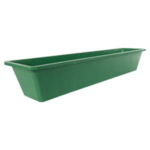 36" L x 8" W x 6" Hgt. Green Fiberglass Nesting Box