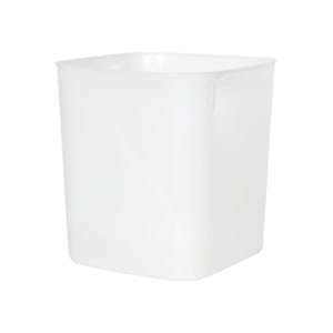 8 Quart Polyethylene Space-Saver Storage Container (Lid Sold Separately)