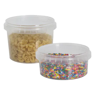 Polypropylene UniPak Tamper-Evident Containers