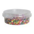 8 oz. Clear Polypropylene UniPak Tamper-Evident Container (Lid Sold Separately)