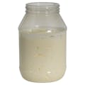 30 oz. Clear PET Round Mayo Jar with 70/470 Neck (Cap Sold Separately)