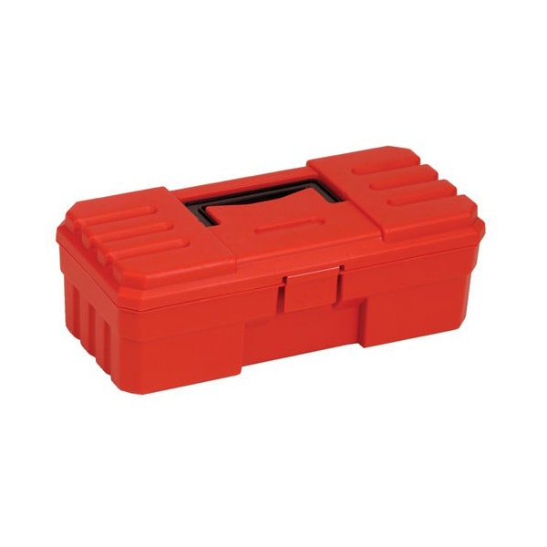 12" Red Tough Tool Box - 12" L x 5-1/2" W x 4-1/8" Hgt.
