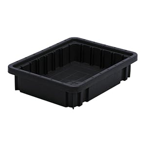Conductive Dividable Grid Container - 10-7/8" L x 8-1/4" W x 2-1/2" Hgt.