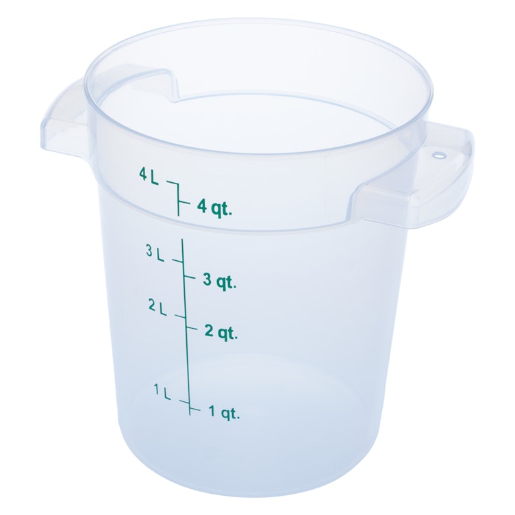 Plastic 2-Quart Canister with Lid