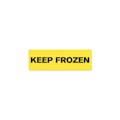 "Keep Frozen" Rectangular Paper Label - 3" x 1"