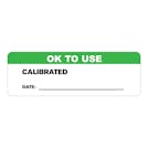 "OK To Use" Rectangular Labels