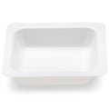 10mL White Polystyrene Anti-Static Square Weighing Boats with Square Flat Bottom - 45mm L x 45mm W x 8mm Hgt.