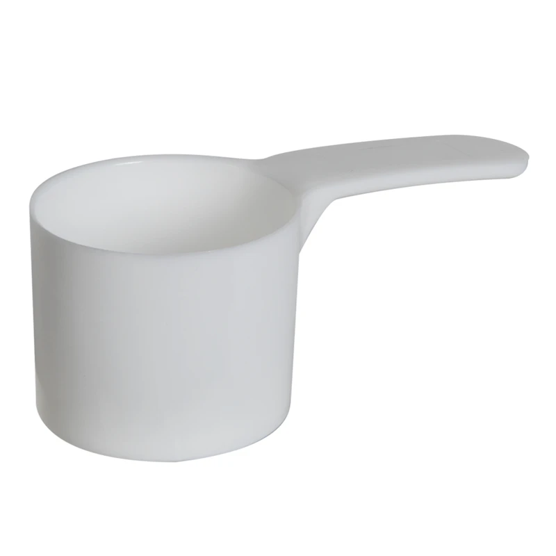 70cc White HDPE Dry Scoop