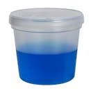 5 oz. Natural Polypropylene Specimen Container with Snap-On Cap - Case of 300