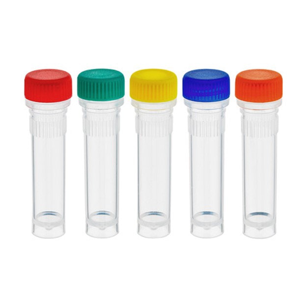 Assorted Color Screw Cap for ClearSeal™ Non-Sterile Microcentrifuge Tube - Case of 1000